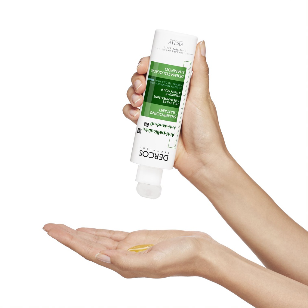 VICHY DERCOS SHAMPOOING ANTI PELLICULAIRE CHEVEUX GRAS 200ML