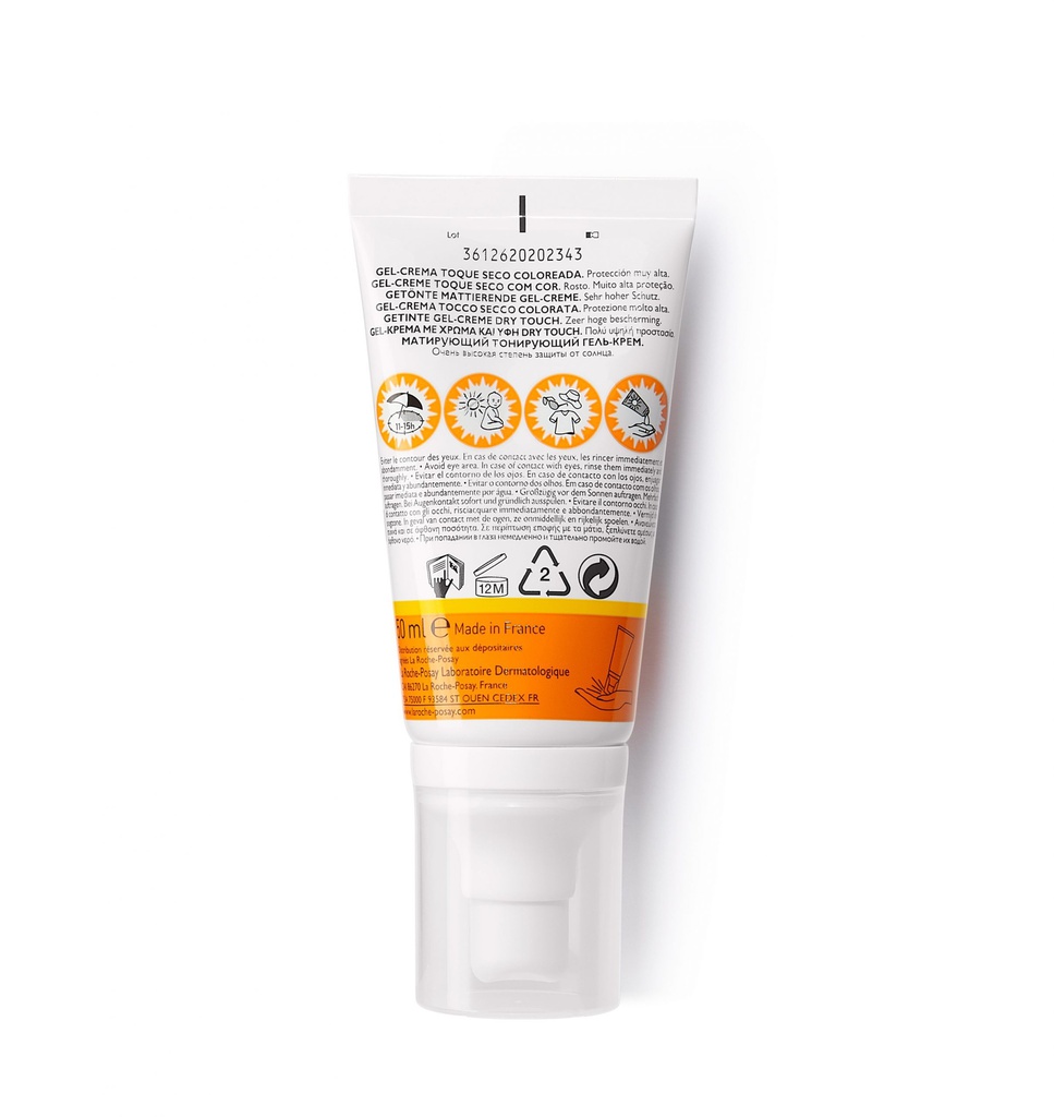 LA ROCHE POSAY ANTHELIOS XL CREME MATIFIANTE TEINTE SPF50+ 50ML