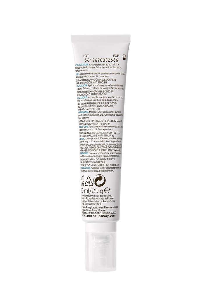 LA ROCHE POSAY EFFACLAR K+ SOIN ANTI-OXYDANT ET ANTI-SEBUM 40ML