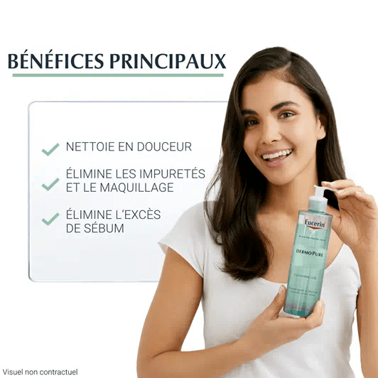 EUCERIN DERMOPURE GEL NETTOYANT