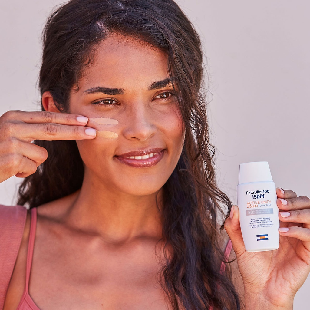 ISDIN FOTO ULTRA 100 ACTIVE UNIFY FUSION FLUID COLOR SPF50+