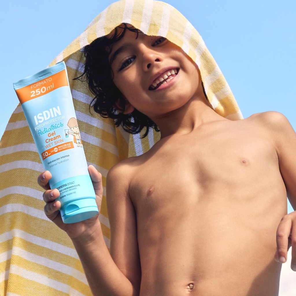ISDIN SOLAIRE PEDIATRICS GEL CREAM SPF50+ 250ML