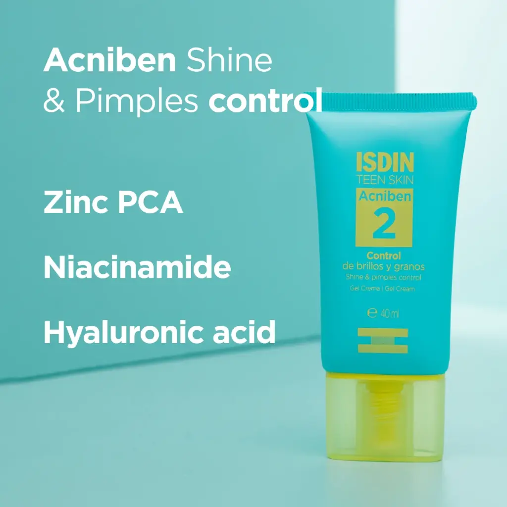 ISDIN ACNIBEN 2 CONTROLE BRILLANCE ET ACNE GEL CREME 40ML