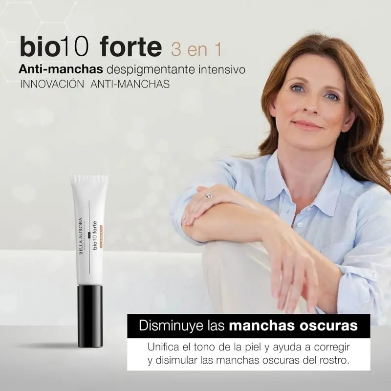 BELLA AURORA BIO10 FORTE 3EN1 SPF50+ TEINTE 10ML