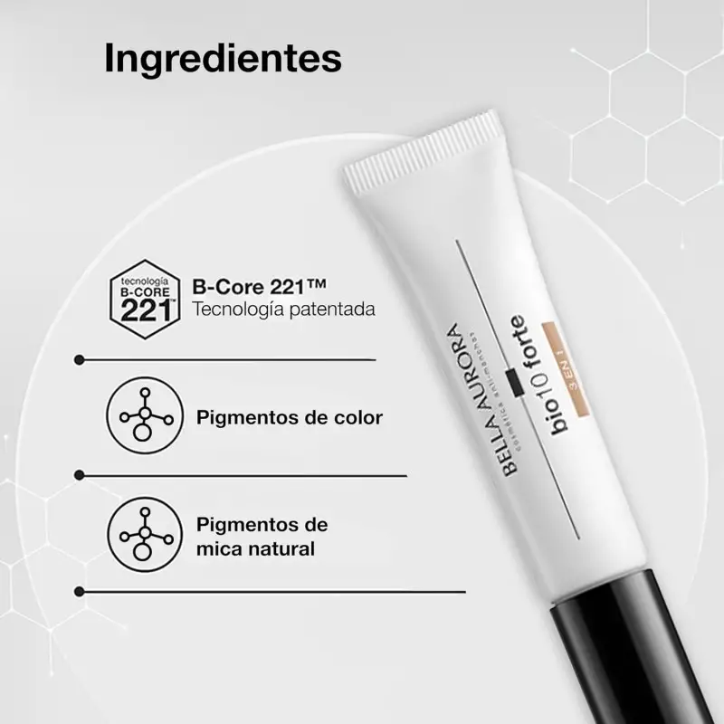 BELLA AURORA BIO10 FORTE 3EN1 SPF50+ TEINTE 10ML