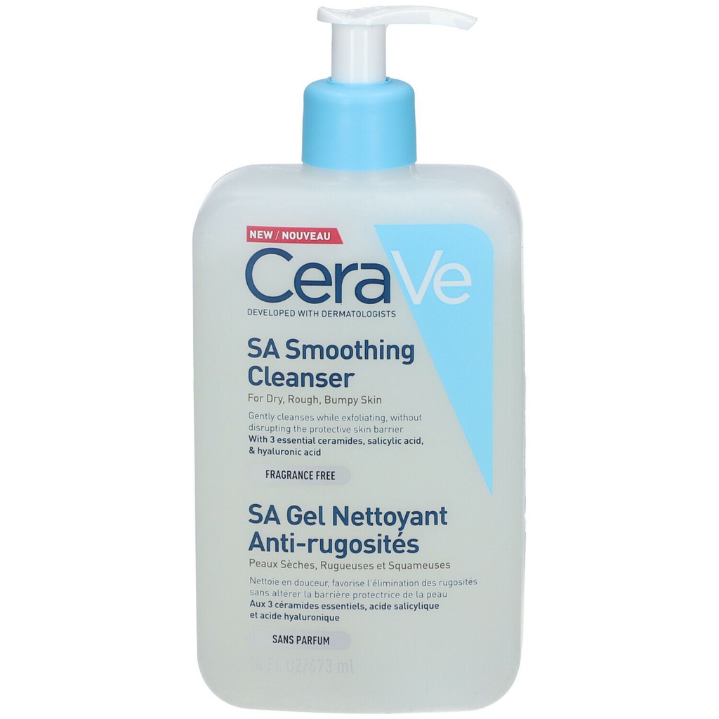 CERAVE SA GEL NETTOYANT ANTI-RUGOSITES 473ML