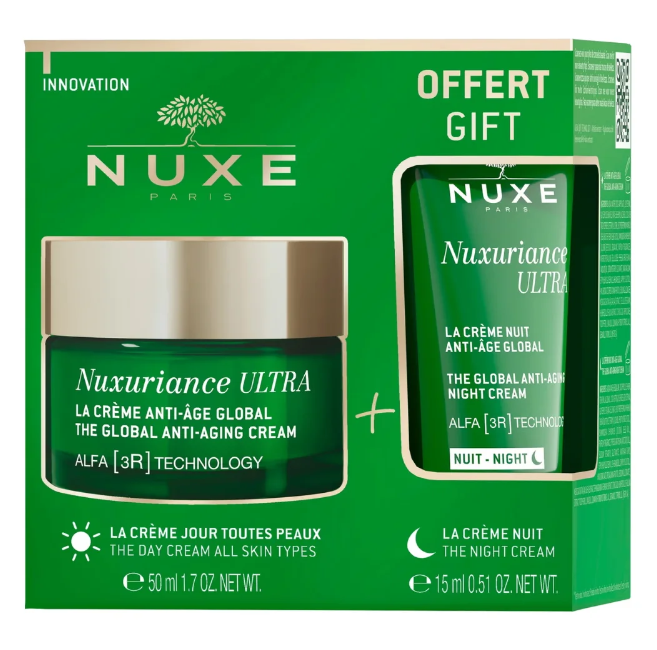 NUXE NUXURIANCE ULTRA ALFA 3R LA CREME ANTI AGE GLOBAL 50ML + MINI NUXURIANCE ULTRA CREME NUIT 15ML OFFERTE