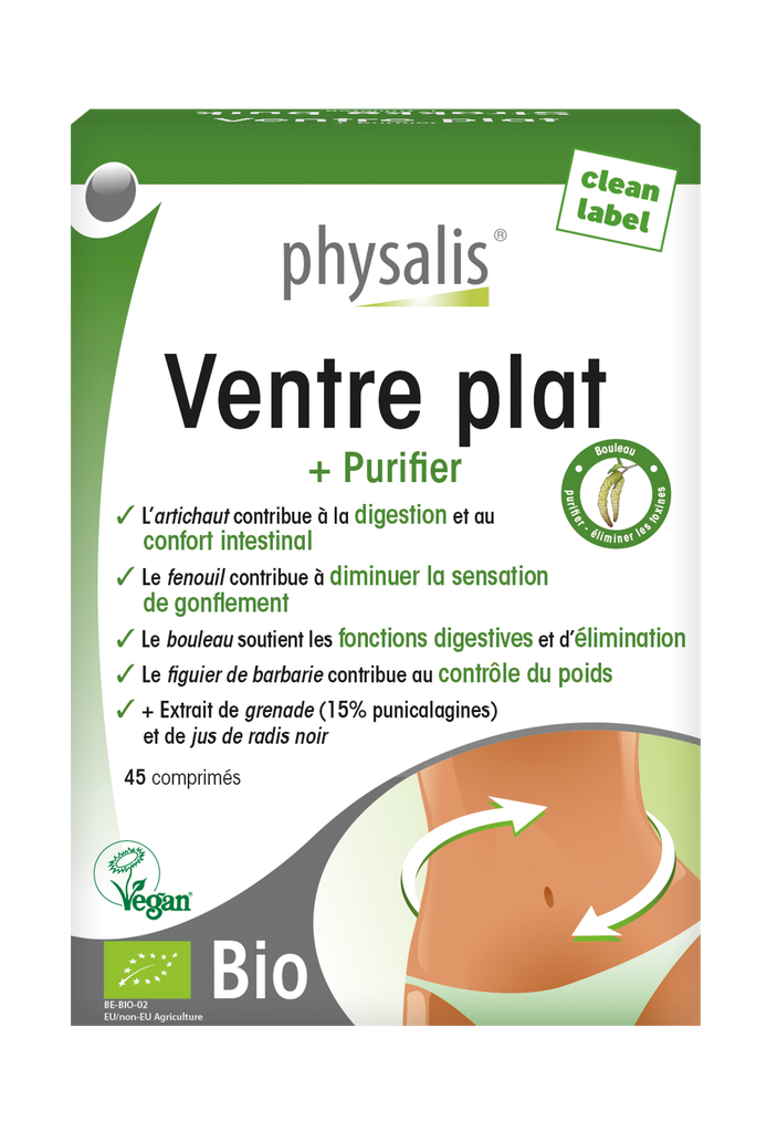 PHYSALIS VENTRE PLAT - 45 COMPRIMES