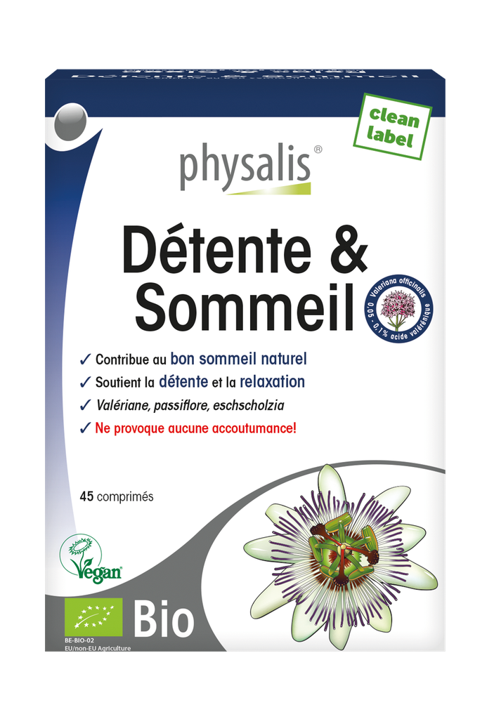 PHYSALIS DETENTE & SOMMEIL - 45 COMPRIMES