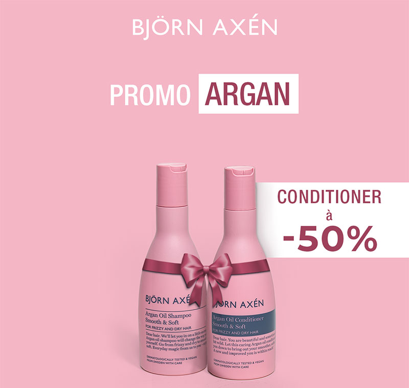 BJORN AXEN ARGAN OIL PACK SHAMPOO 250ML + CONDITIONER 250ML