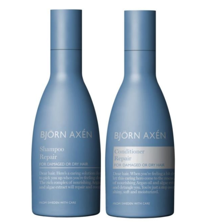 BJORN AXEN REPAIR PACK SHAMPOO 250ML + CONDITIONER 250ML