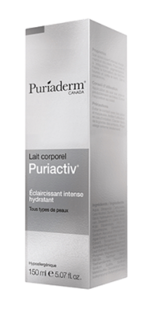 PURIADERM PURIACTIV LAIT ECLAIRCISSANT 150ML