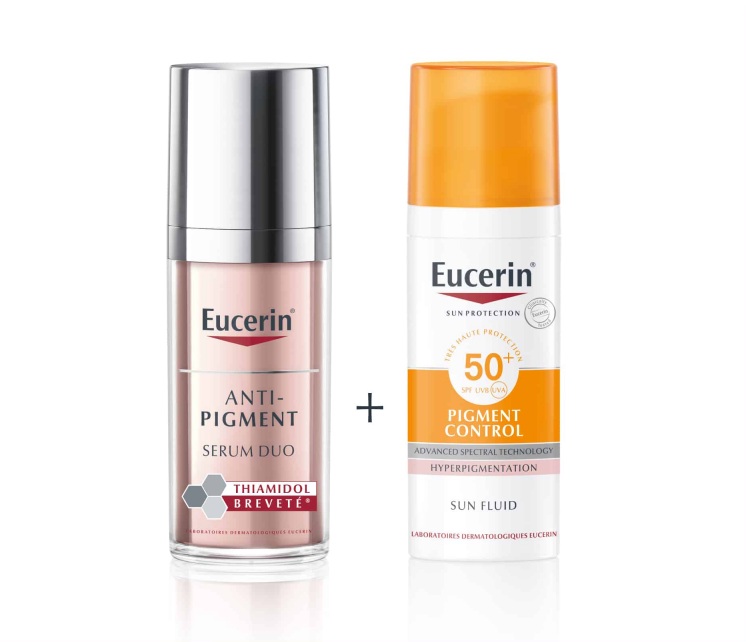 EUCERIN PACK ANTI-PIGMENT SERUM DUO 30ML + ECRAN ANTI-PIGMENT SPF50+ 50ML OFFERT