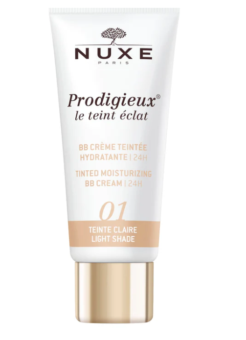 NUXE PRODIGIEUX TEINT ÉCLAT BB CREME TEINTE CLAIRE 01 30ML 