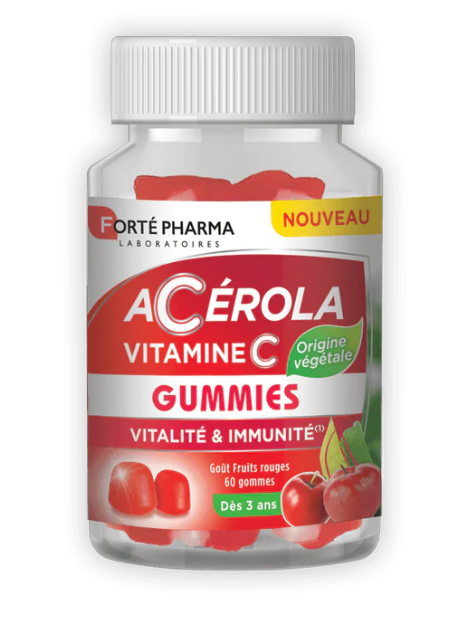 FORTE PHARMA ACEROLA VITAMINE C - 60 GUMMIES