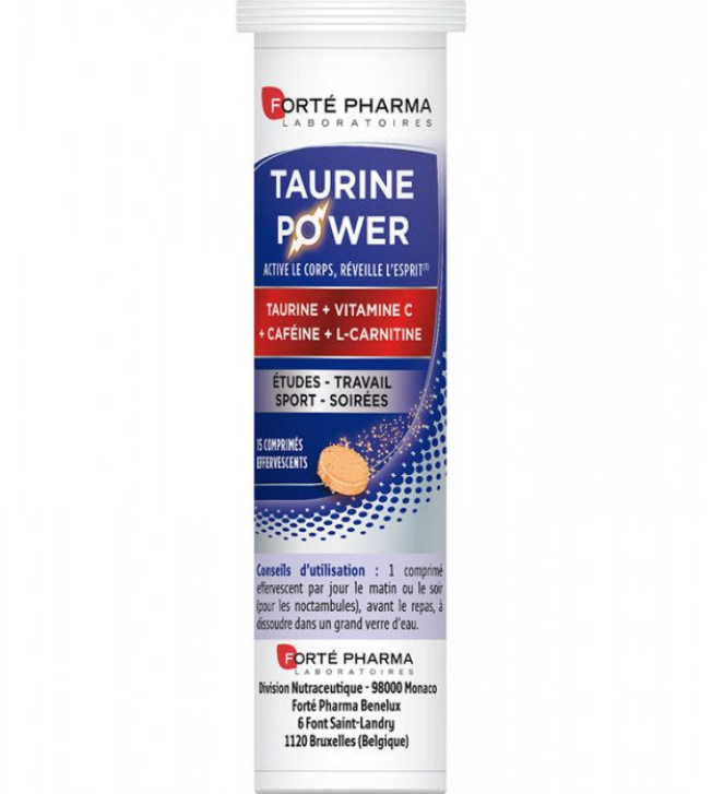 FORTE PHARMA TAURINE POWER - 15 COMPRIMES