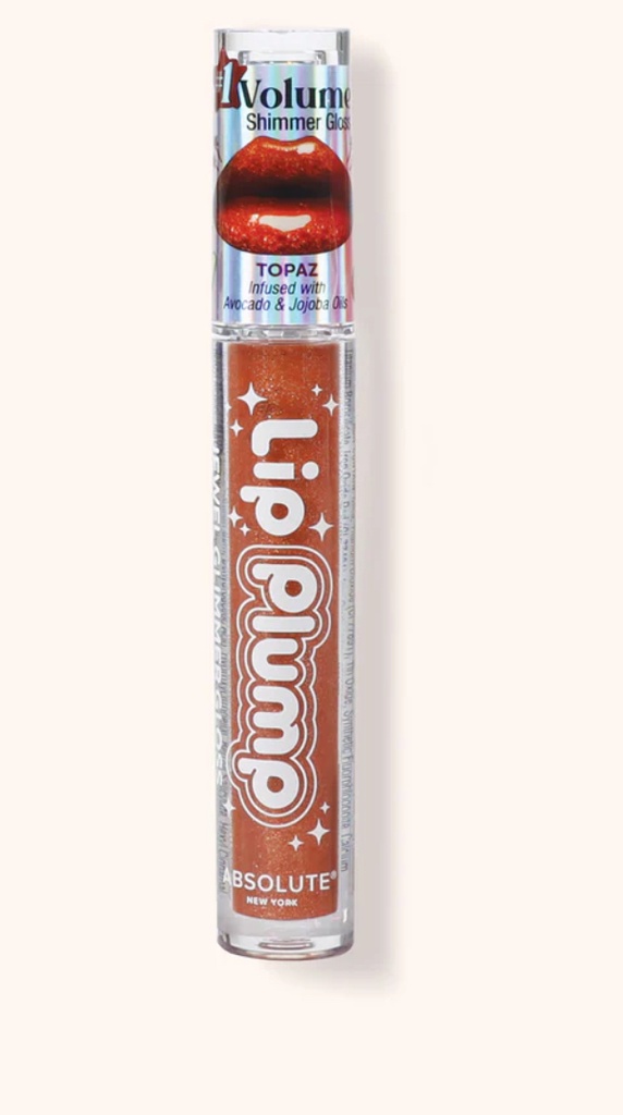 ABSOLUTE NY LIP PLUMP JEWEL GLIMMER GLOSS - TOPAZ MLPG14