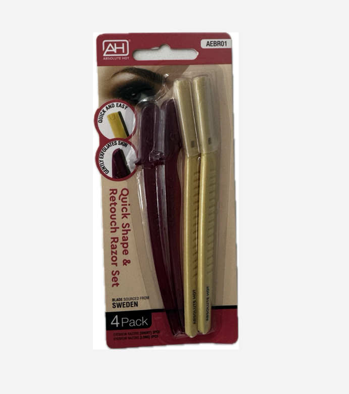 ABSOLUTE NY AH QUICK SHAPE & RETOUCH RAZOR SET AEBR01