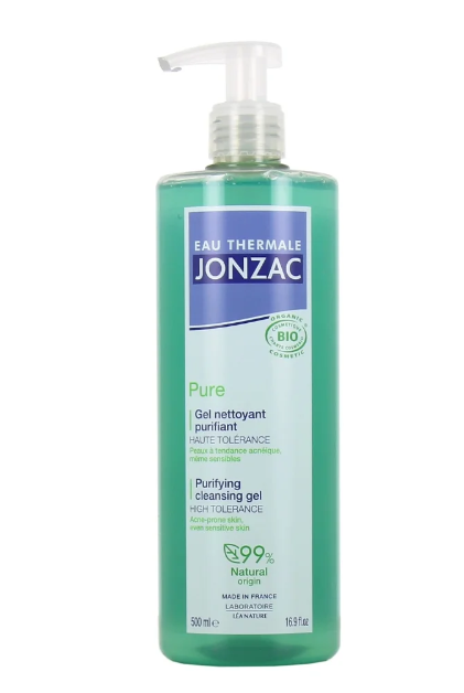 JONZAC PURE GEL NETTOYANT PURIFIANT 500ML