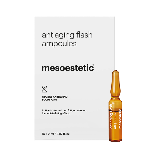 MESOESTETIC ANTIAGING FLASH AMPOULES 10*2ML