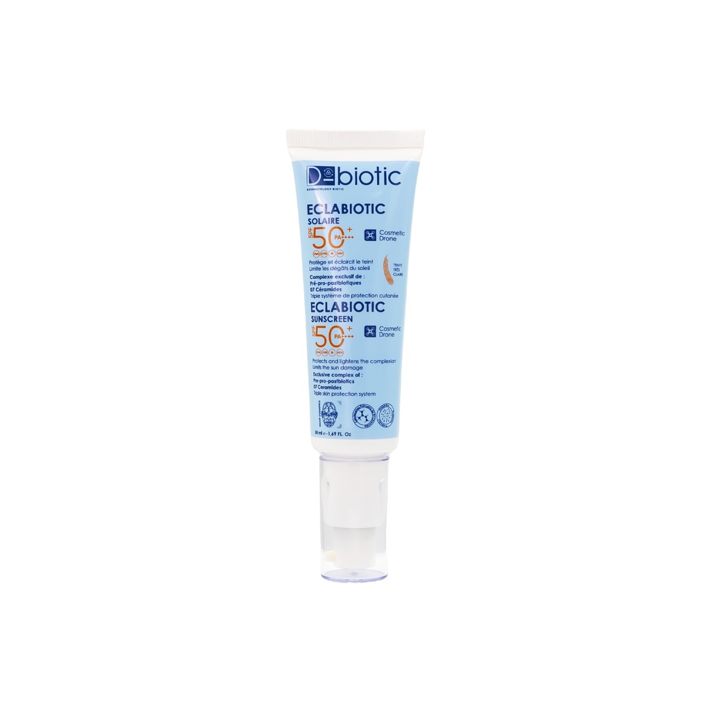 D-BIOTIC ECLABIOTIC SOLAIRE TEINTE TRES CLAIRE SPF50+ 50ML 