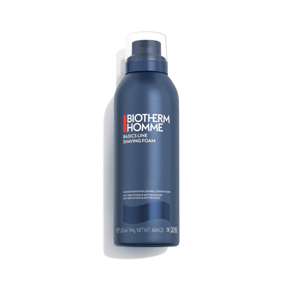 BIOTHERM HOMME BASICS LINE SHAVING FOAM 200ML