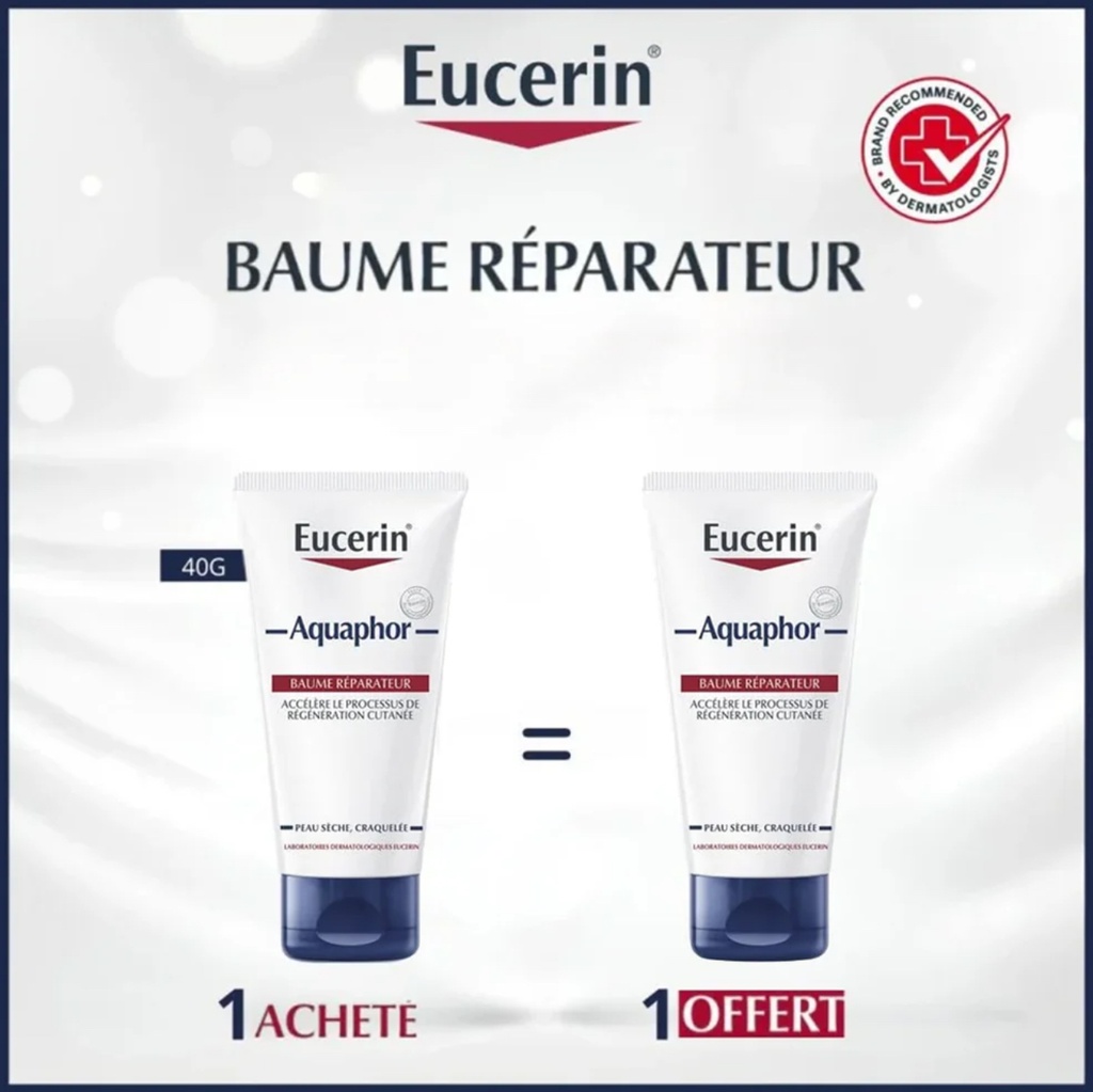 EUCERIN PACK AQUAPHOR BAUME REPARATEUR 2*40G 