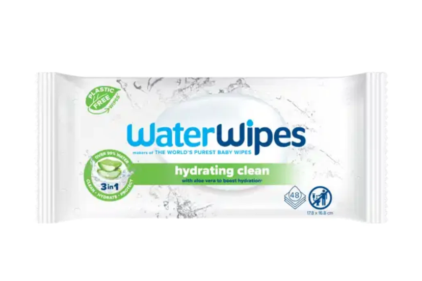 WATERWIPES LINGETTES HYDRATANTES 48U