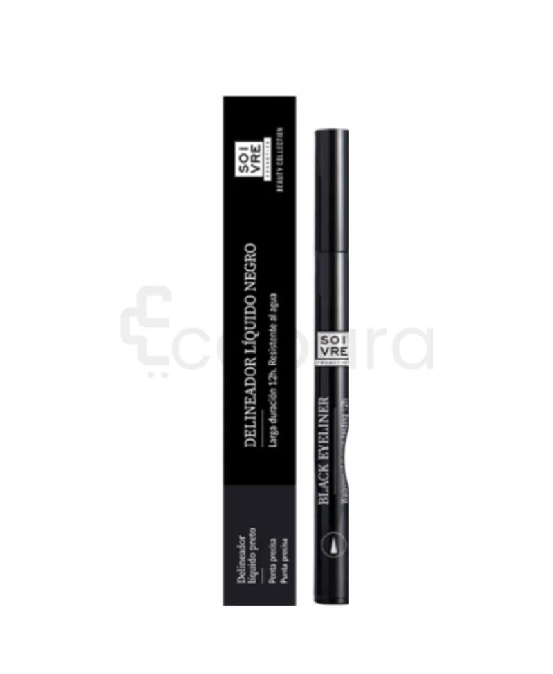 SOIVRE EYELINER LIQUIDE NOIR 1.1ML