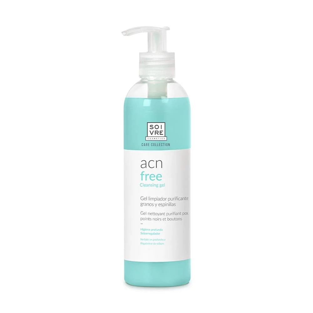 SOIVRE ACN FREE GEL NETTOYANT 250ML