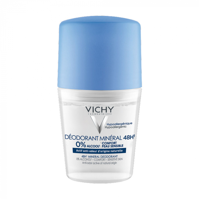VICHY DEODORANT MINERAL 48H MgO ROLL-ON 50ML