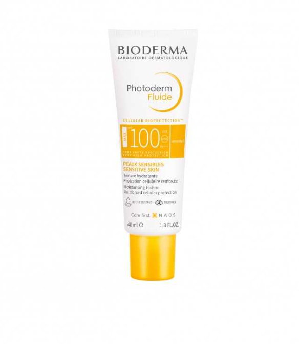 BIODERMA PHOTODERM FLUIDE MAX SPF100 INVISIBLE 40ML