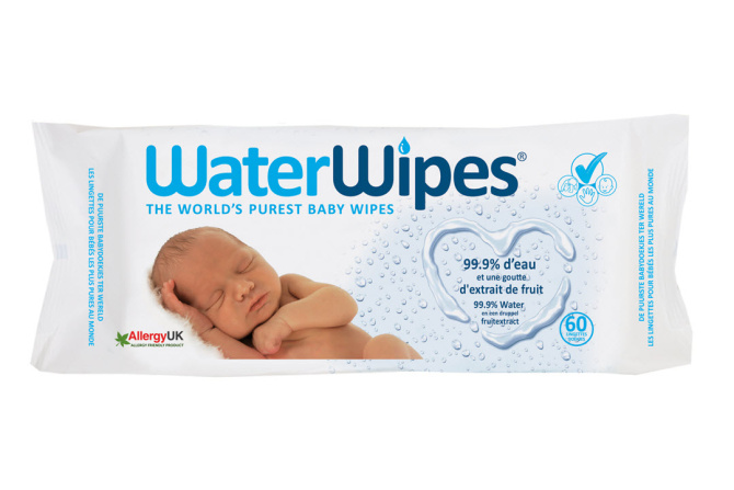 WATERWIPES LINGETTES BEBE 60U