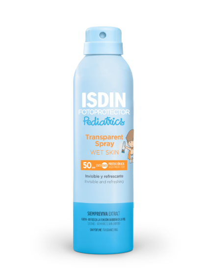 ISDIN SOLAIRE PEDIATRICS TRANSPARENT SPRAY SPF50+ 250ML