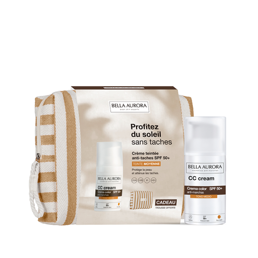BELLA AURORA CC CREME ANTI-TACHES SPF50+ TEINTE MEDIUM 30ML