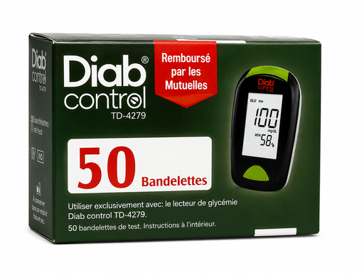 [4717095032811] DIAB CONTROL TD-4279 TEST STRIP BANDELETTES 50U