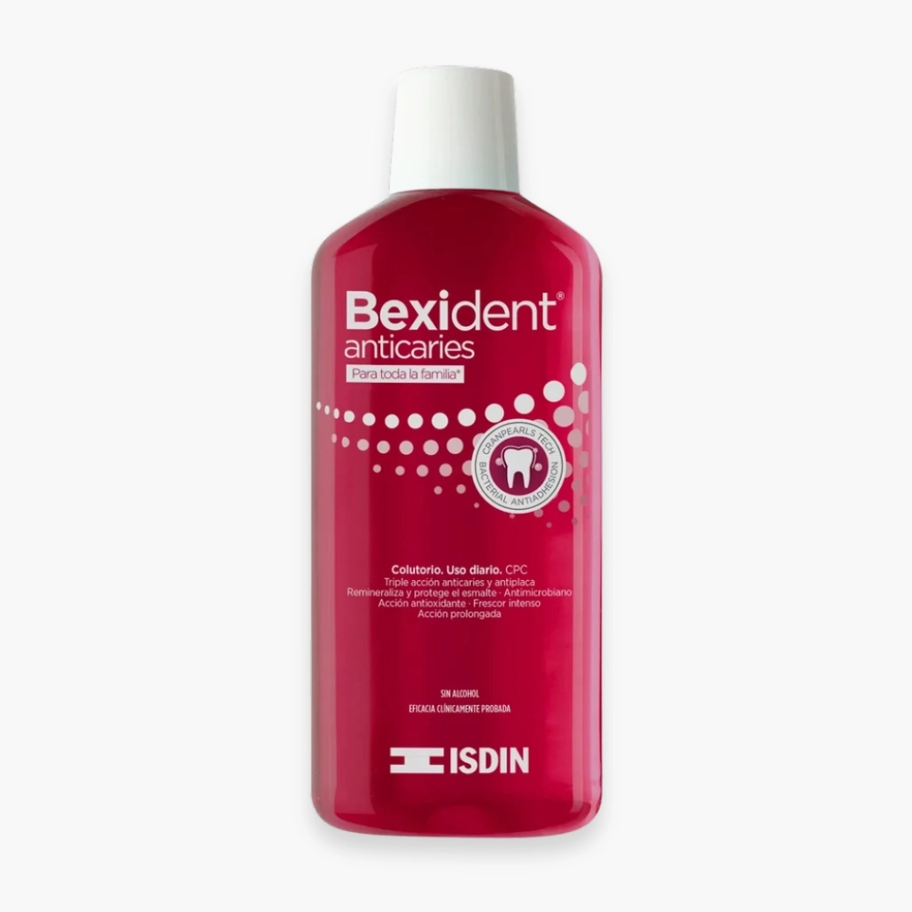 ISDIN BEXIDENT BAINS DE BOUCHE ANTICARIES 500ML