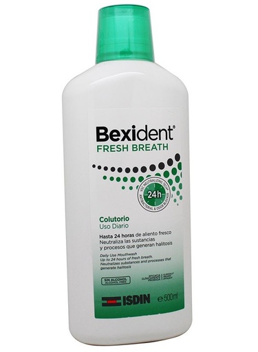 ISDIN BEXIDENT BAIN DE BOUCHE HALEINE FRAICHE 500ML