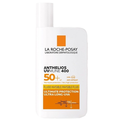 [6111041183943] LA ROCHE POSAY ANTHELIOS UVMUNE 400 FLUIDE INVISIBLE SHAKA SPF50+ 50ML