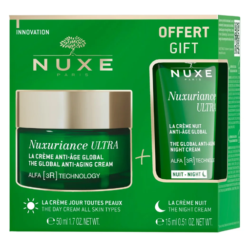NUXE NUXURIANCE ULTRA ALFA 3R LA CREME ANTI AGE GLOBAL 50ML + MINI NUXURIANCE ULTRA CREME NUIT 15ML OFFERTE