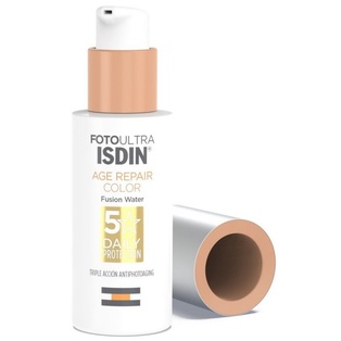 ISDIN SOLAIRE FOTO ULTRA AGE REPAIR COLOR FUSION WATER SPF50+ 50ML