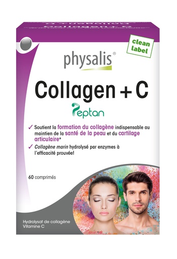 [5412360011674] PHYSALIS COLLAGEN + VIT C - 60 COMPRIMES