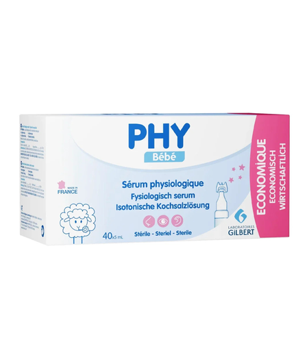 [3518648502048] GILBERT SERUM PHYSIOLOGIQUE 40*5ML