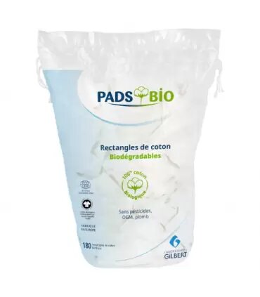 [3518646125935] GILBERT LINIDERM PADS COTON BIO 180U