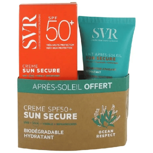 [3662361002641] SVR SUN SECURE PACK CREME SPF50+ 50ML + LAIT APRES SOLEIL 50ML OFFERT