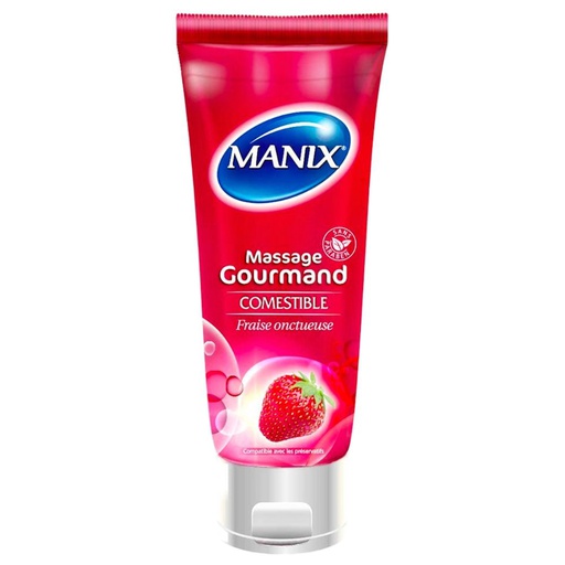 [3532281624806] MANIX GEL LUBRIFIANT MASSAGE GOURMAND 200ML