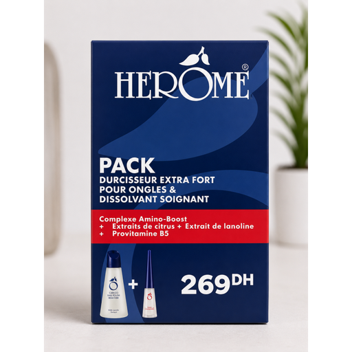 HEROME PACK DISSOLVANT +DURCISSEUR EXTRA FORT