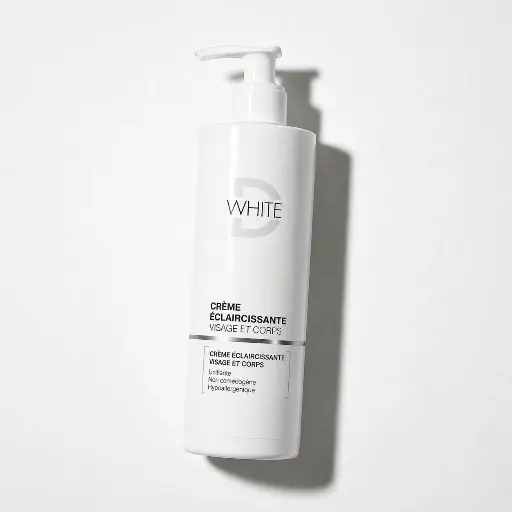 [6111266710092] D-WHITE CREME ECLAIRCISSANTE VISAGE ET CORPS 400ML