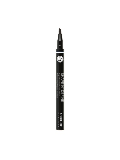[888432006179] ABSOLUTE NY LIQUID EYELINER SHAPE N' DEFINE - BLACK ABLL02