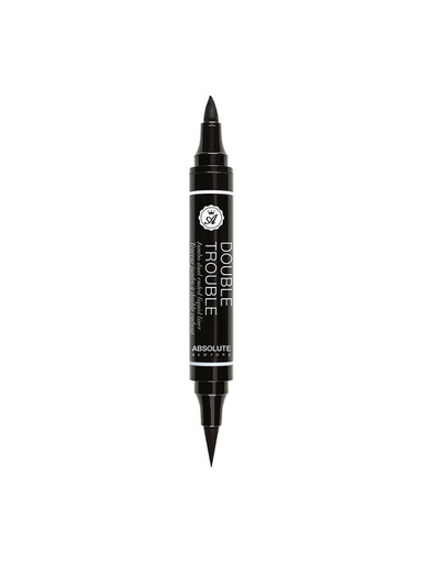[888432006216] ABSOLUTE NY LIQUID EYELINER DOUBLE TROUBLE - BLACK ABLL06